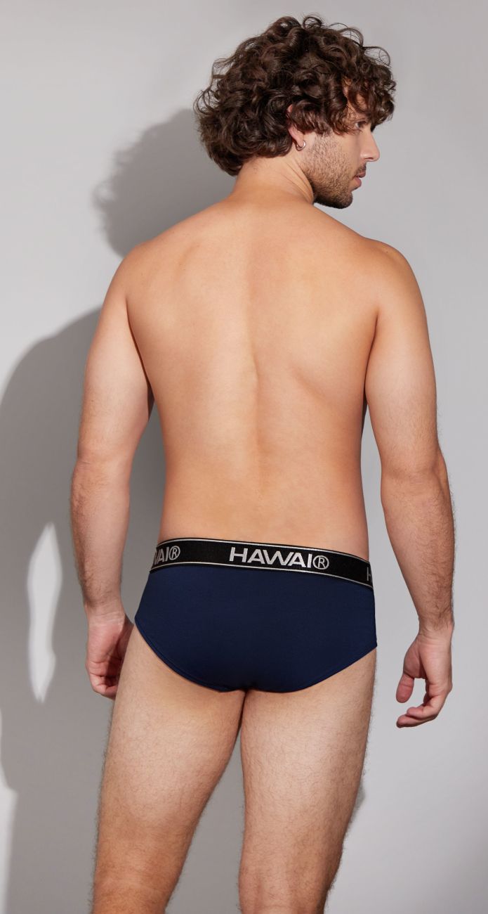 HAWAIR Men's Underwear 41962 Cotton blend Briefs Color Dark Blue-01
