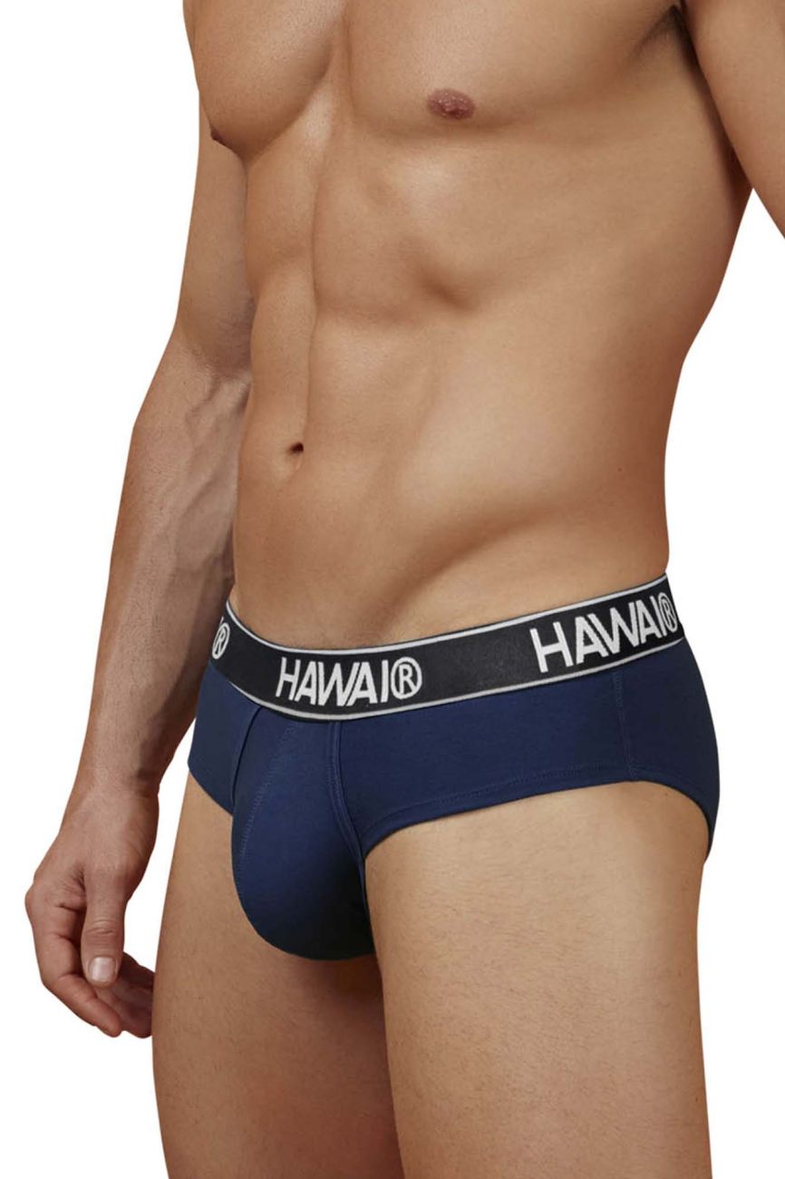 HAWAIR Men's Underwear 41962 Cotton blend Briefs Color Dark Blue-01