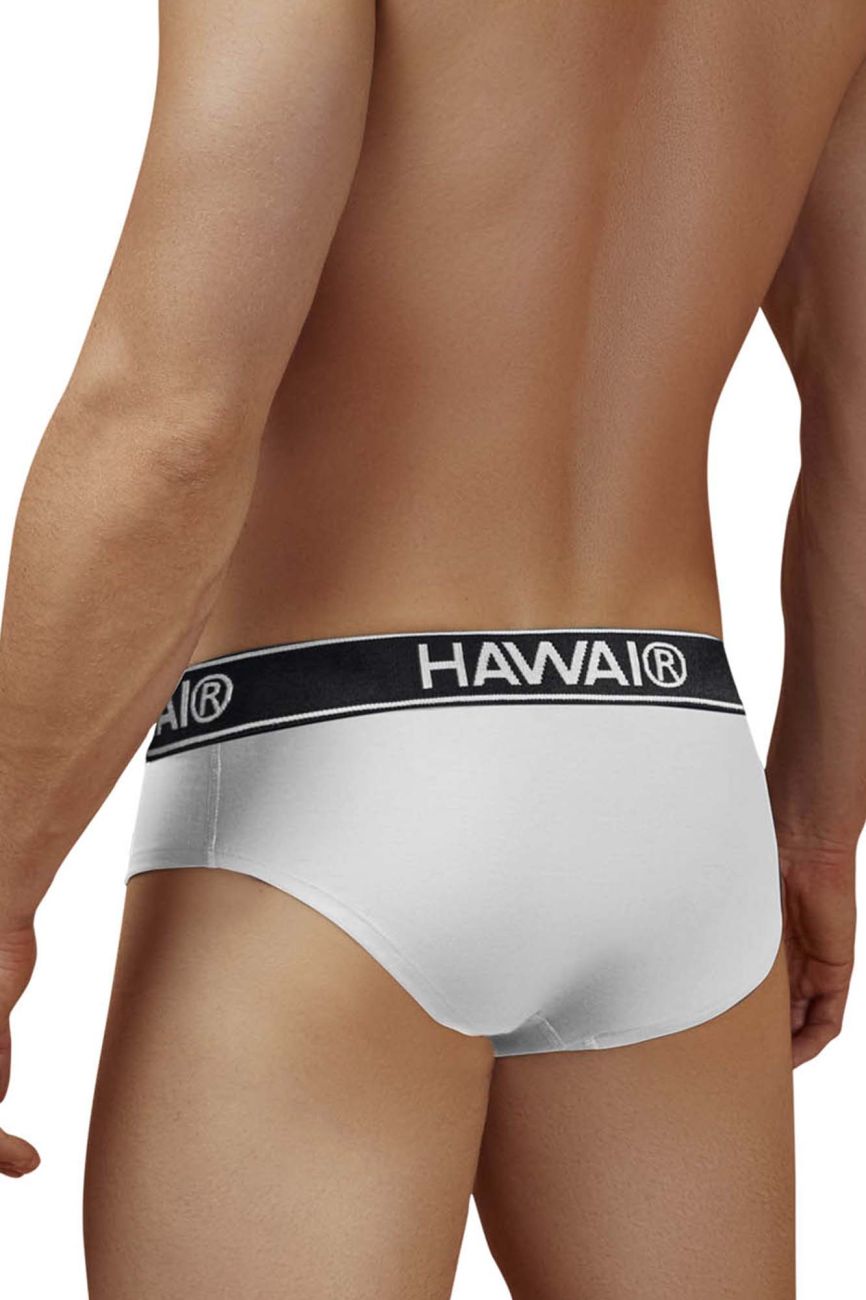 HAWAIR Men's Underwear 41962 Cotton blend Briefs Color White-01