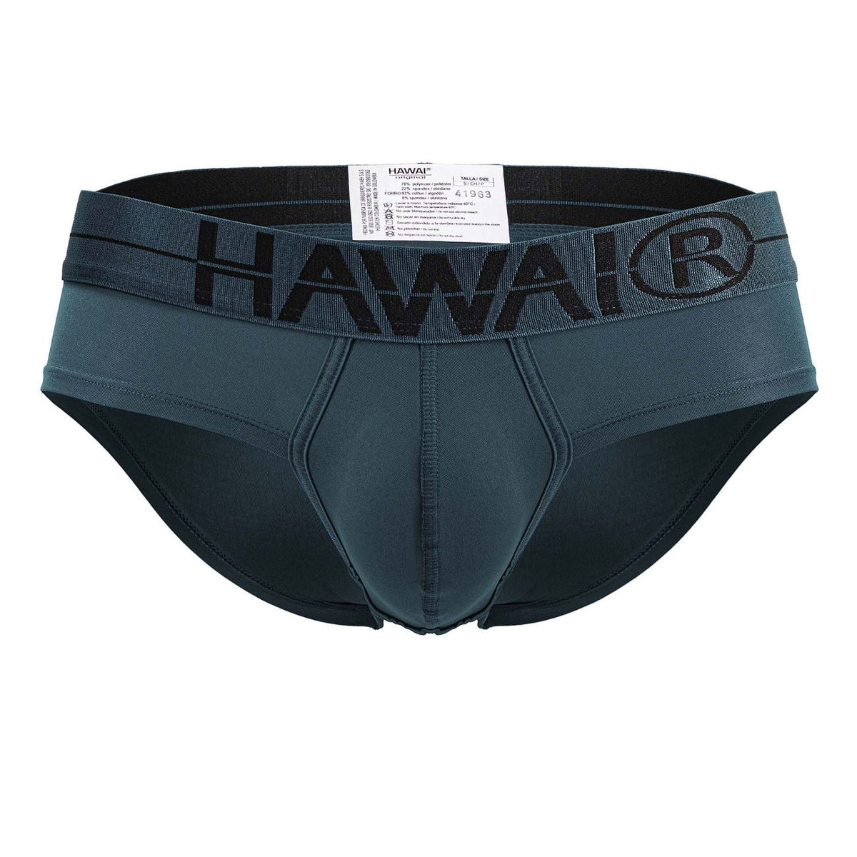 HAWAIR Men's Underwear 41963 Microfiber Briefs Color Green