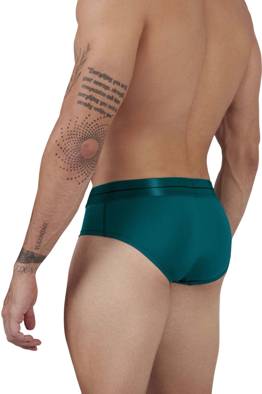 HAWAIR Men's Underwear 41963 Microfiber Briefs Color Green