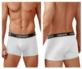 HAWAIR Men's Underwear 41977 Microfiber Trunks Color White-01