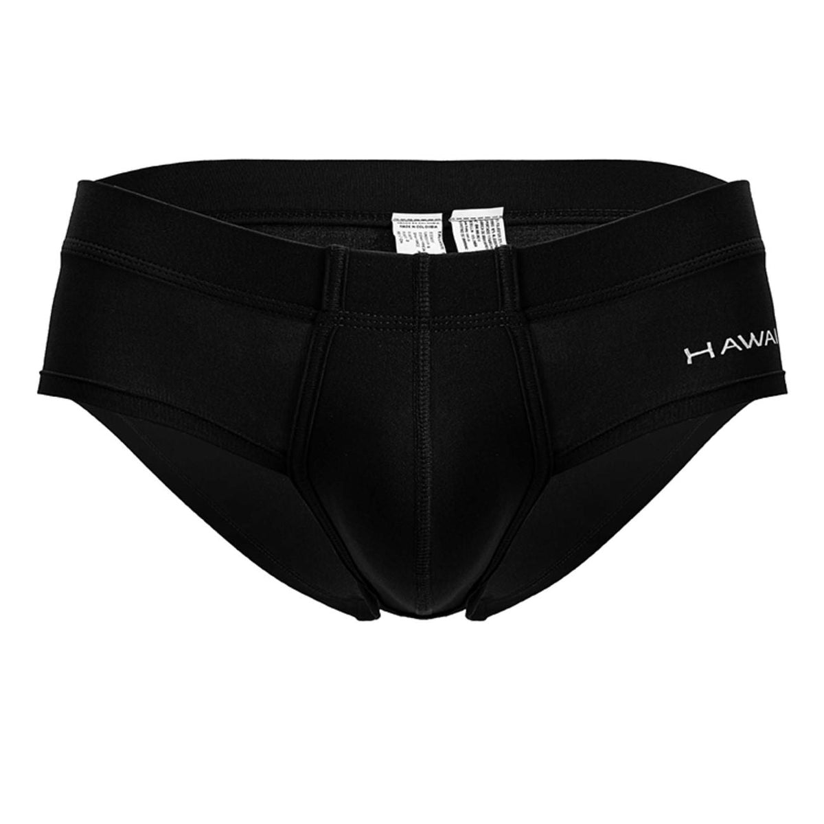 HAWAIR Men's Underwear 42241 Microfiber Briefs Color Black-01