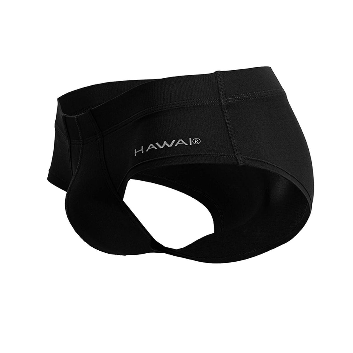 HAWAIR Men's Underwear 42241 Microfiber Briefs Color Black-01