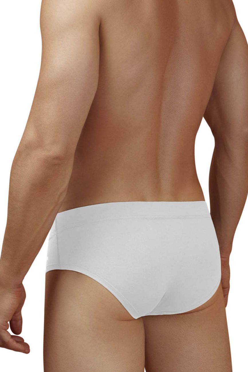 HAWAIR Men's Underwear 42241 Microfiber Briefs Color White-01