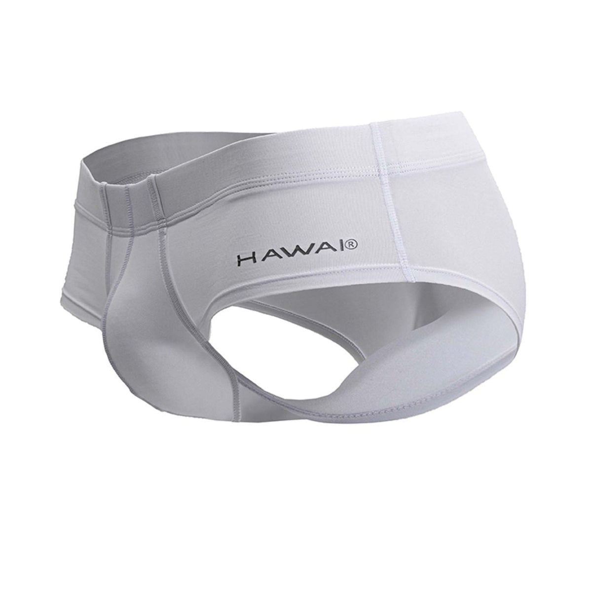 HAWAIR Men's Underwear 42241 Microfiber Briefs Color White-01