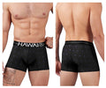HAWAIR Men's Underwear 42520 Printed Microfiber Trunks Color Black