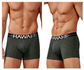 HAWAIR Men's Underwear 42521 Cotton blend Trunks Color Military Green