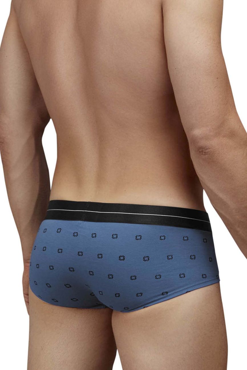 HAWAIR Men's Underwear 42531 Cotton blend Briefs Color Blue Quartz