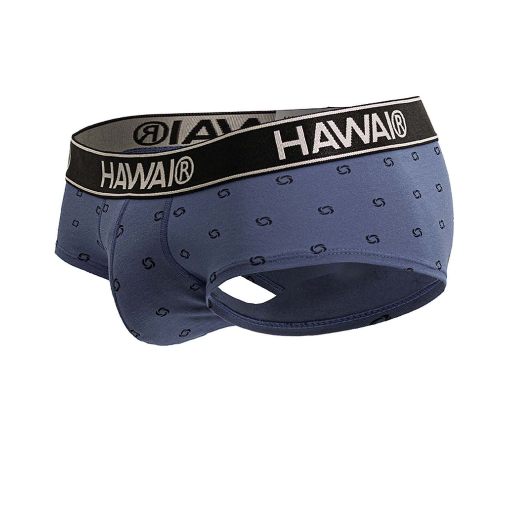HAWAIR Men's Underwear 42531 Cotton blend Briefs Color Blue Quartz