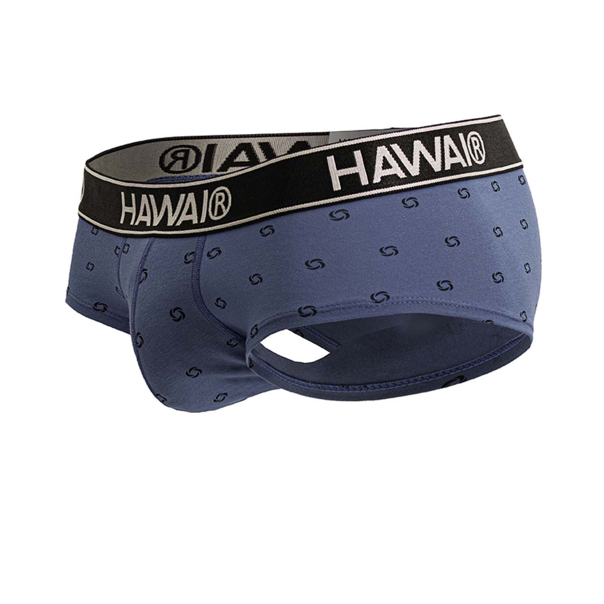 HAWAIR Men's Underwear 42531 Cotton blend Briefs Color Blue Quartz