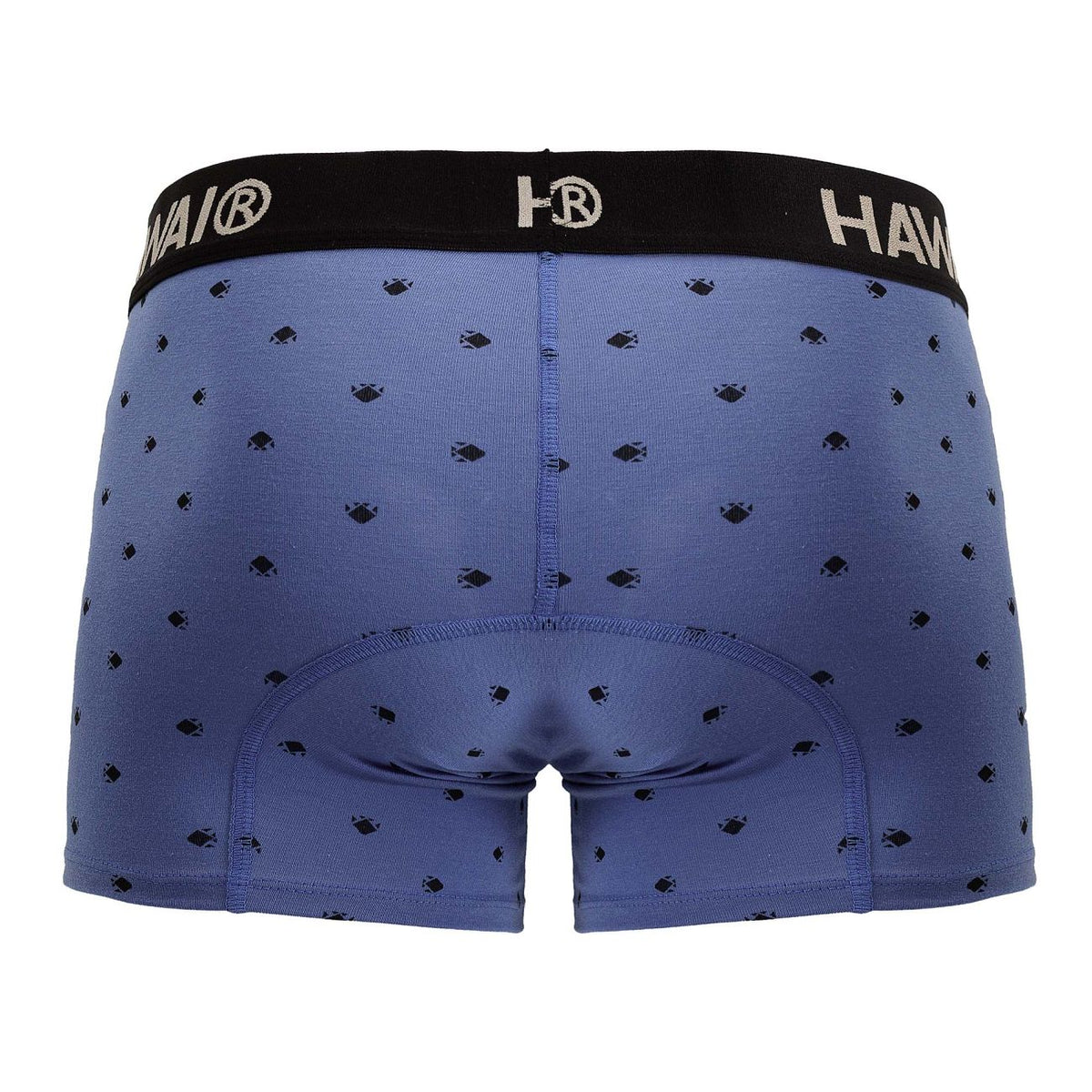 HAWAIR Men's Underwear 42571 Cotton blend Trunks Color Blue Quartz
