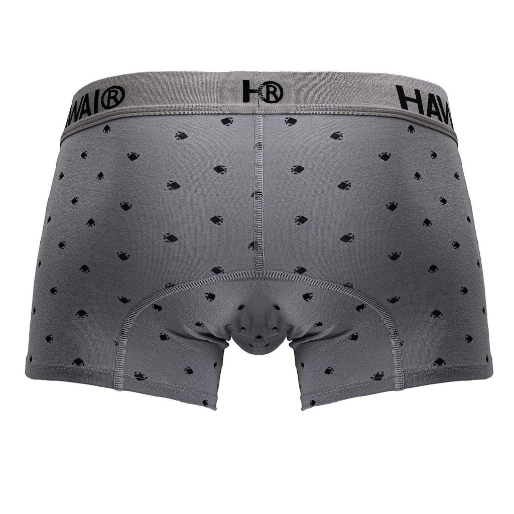 HAWAIR Men's Underwear 42571 Cotton blend Trunks Color Gray