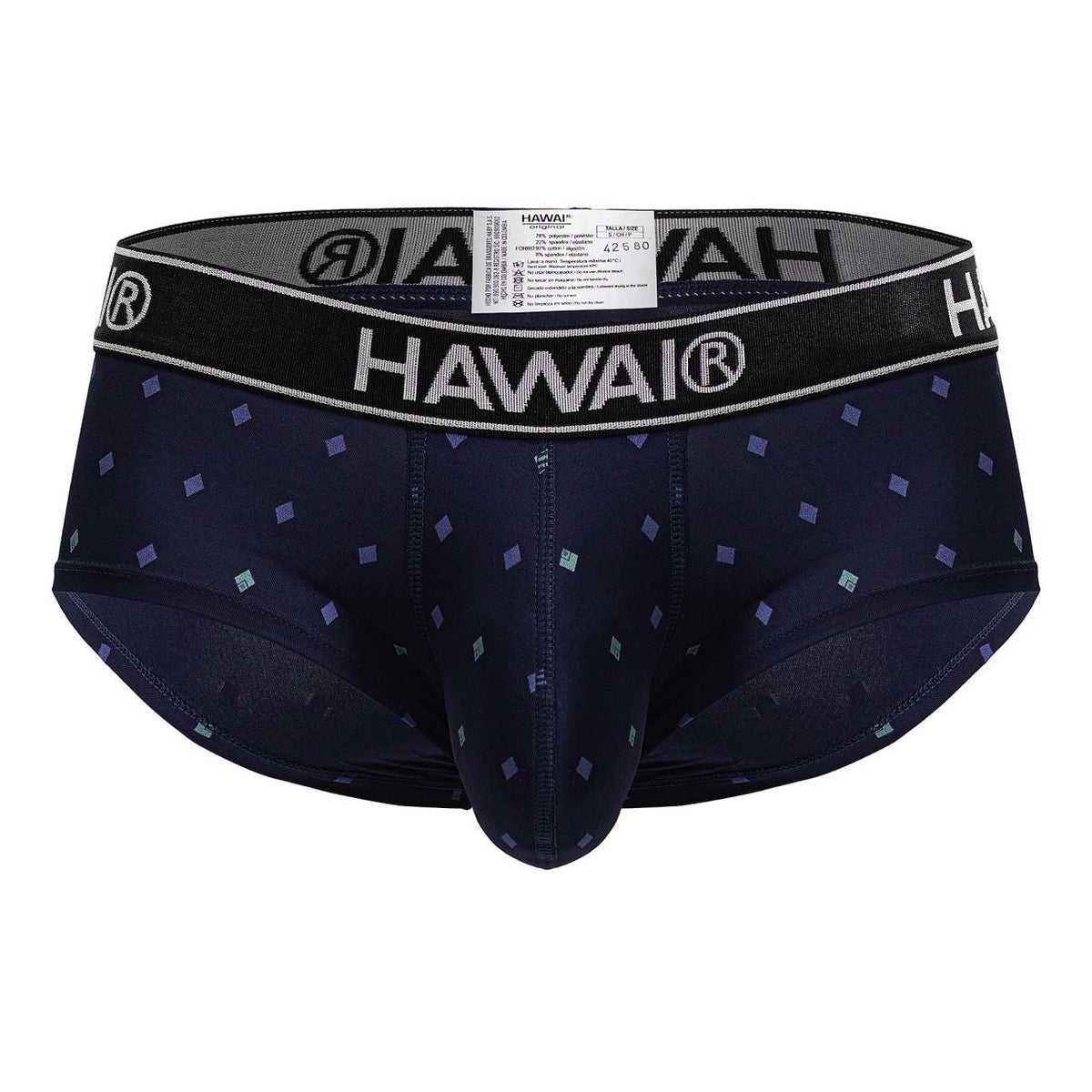 HAWAIR Men's Underwear 42580 Microfiber Briefs Color Dark Blue