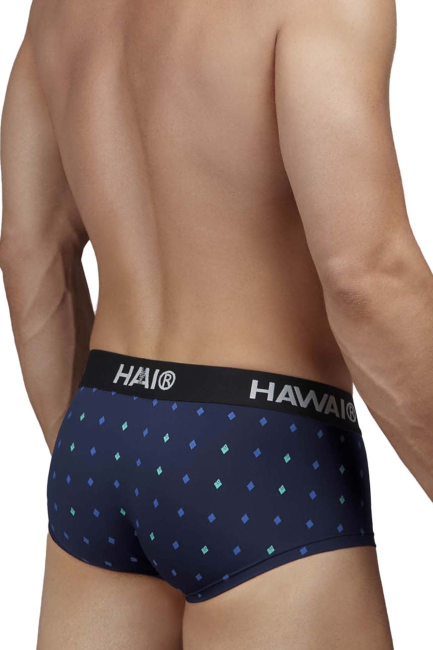 HAWAIR Men's Underwear 42580 Microfiber Briefs Color Dark Blue