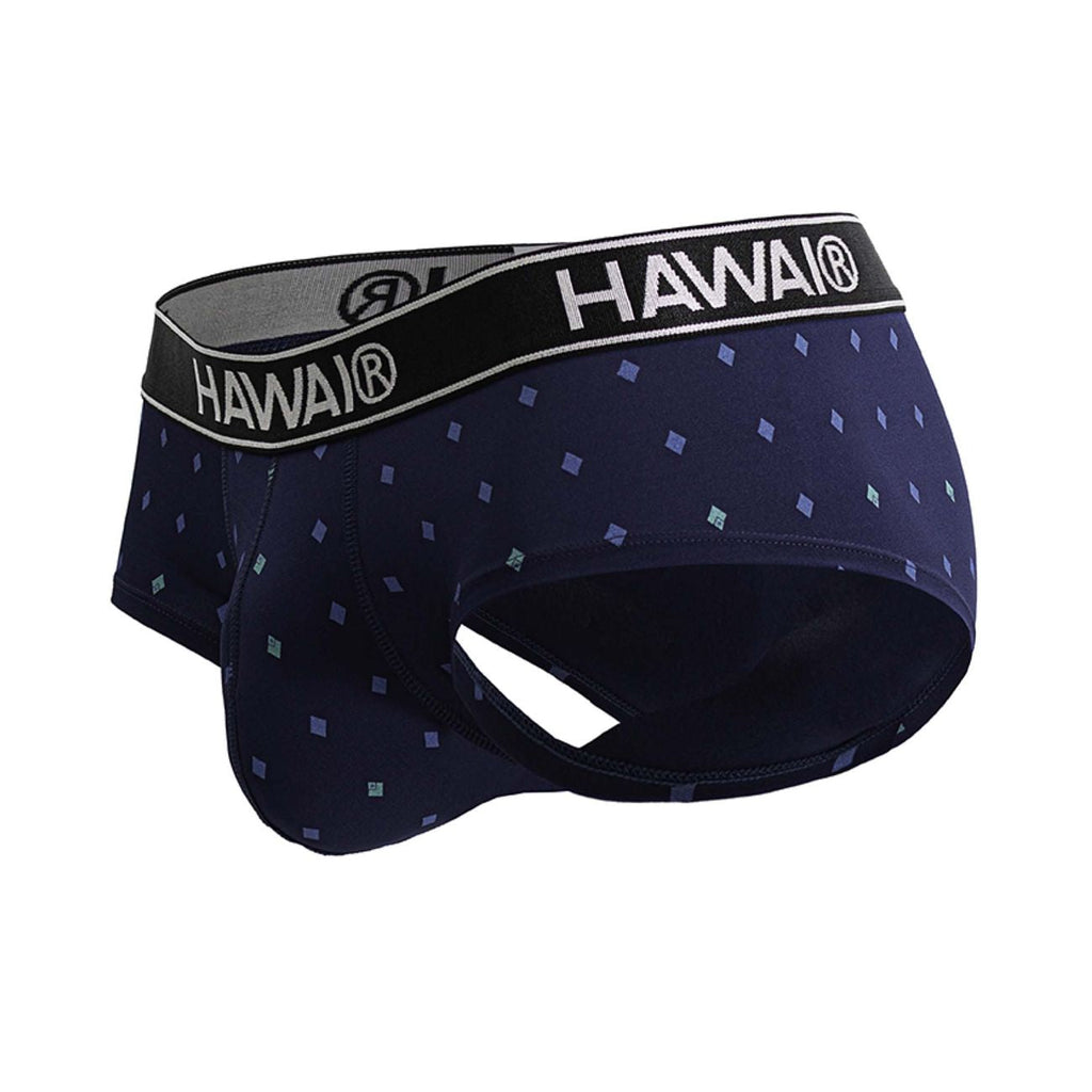 HAWAIR Men's Underwear 42580 Microfiber Briefs Color Dark Blue