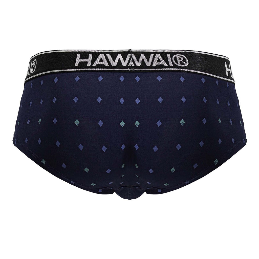 HAWAIR Men's Underwear 42580 Microfiber Briefs Color Dark Blue