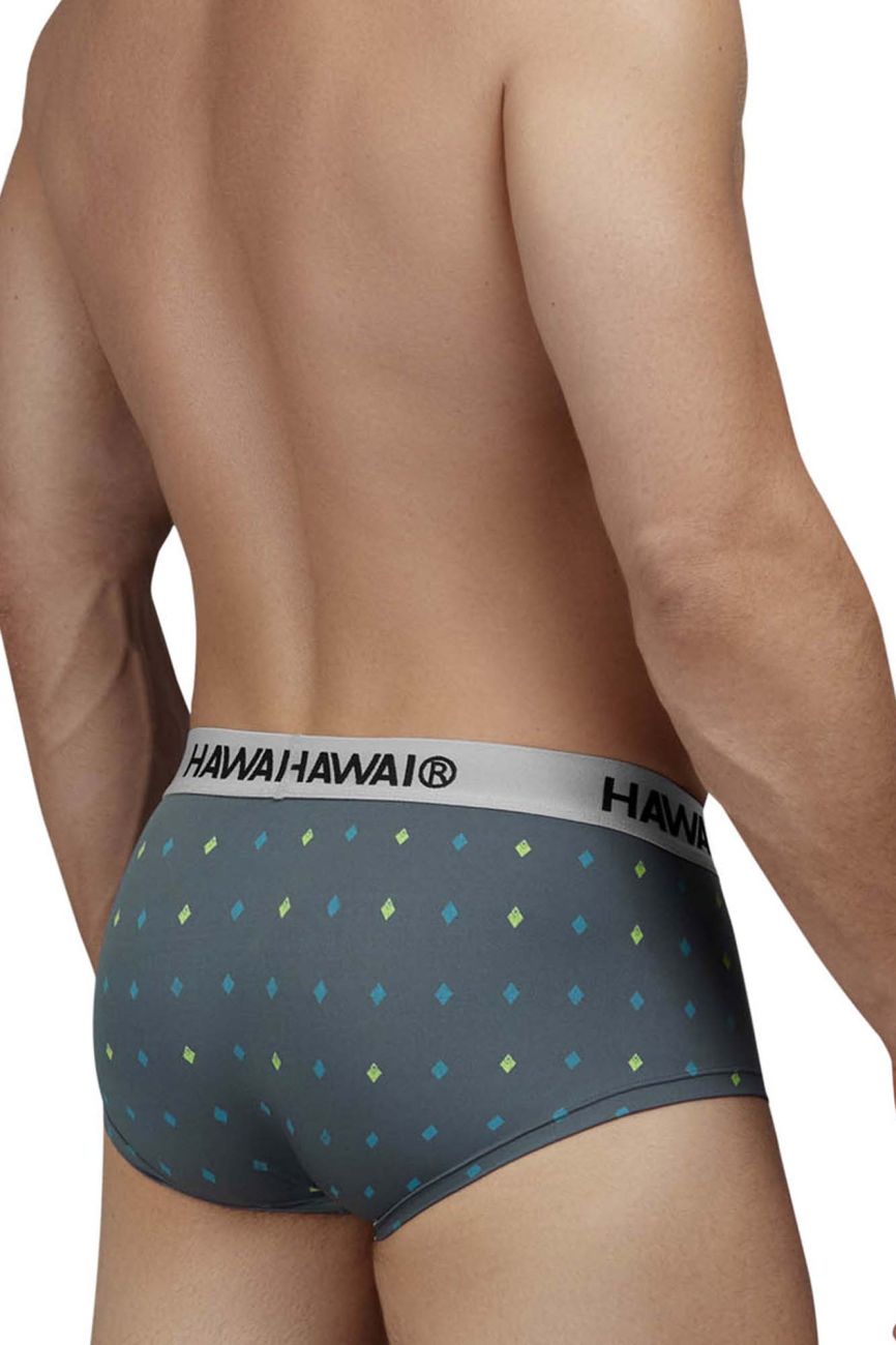 HAWAIR Men's Underwear 42580 Microfiber Briefs Color Gray