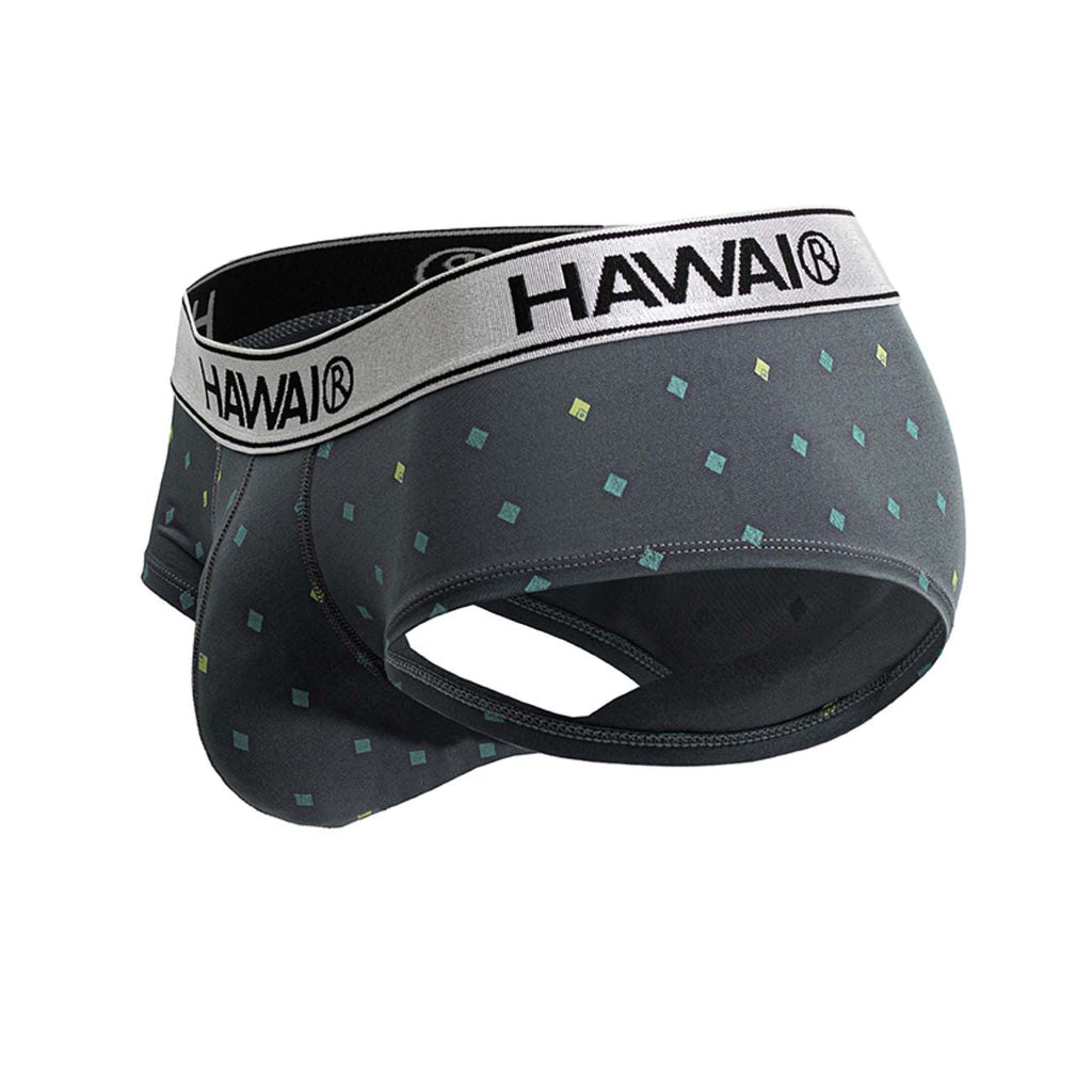 HAWAIR Men's Underwear 42580 Microfiber Briefs Color Gray