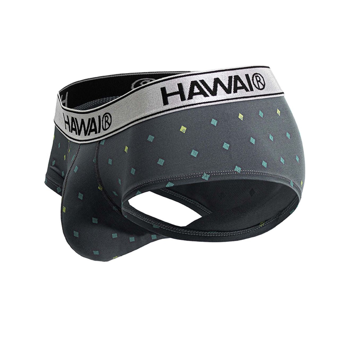 HAWAIR Men's Underwear 42580 Microfiber Briefs Color Gray