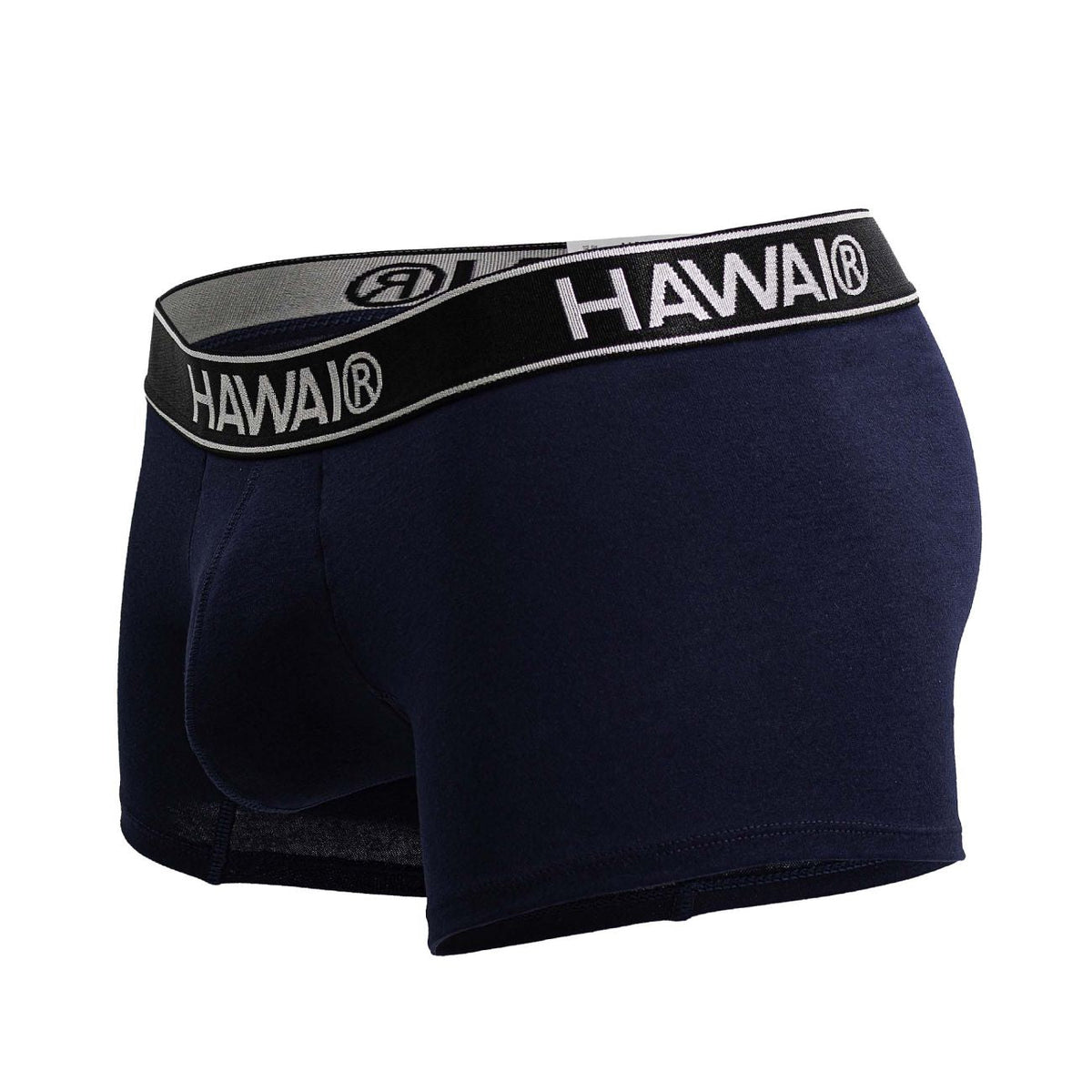 HAWAIR Men's Underwear 4986 Cotton blend Trunks Color Dark Blue-01