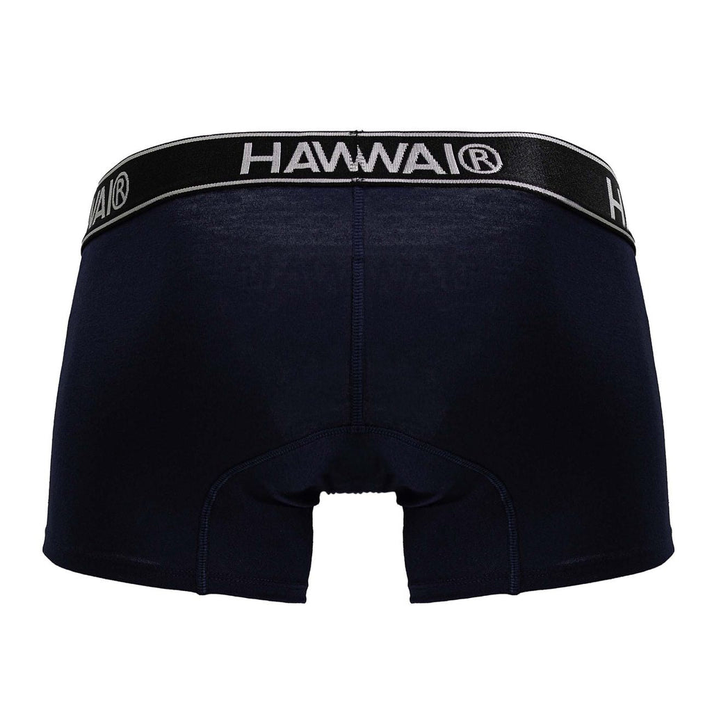 HAWAIR Men's Underwear 4986 Cotton blend Trunks Color Dark Blue-01