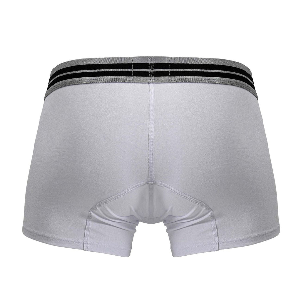 HAWAIR Men's Underwear 4986 Cotton blend Trunks Color White-01