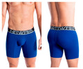 HAWAIR Men's Underwear 41903 Solid Athletic Boxer Briefs Color Royal Blue