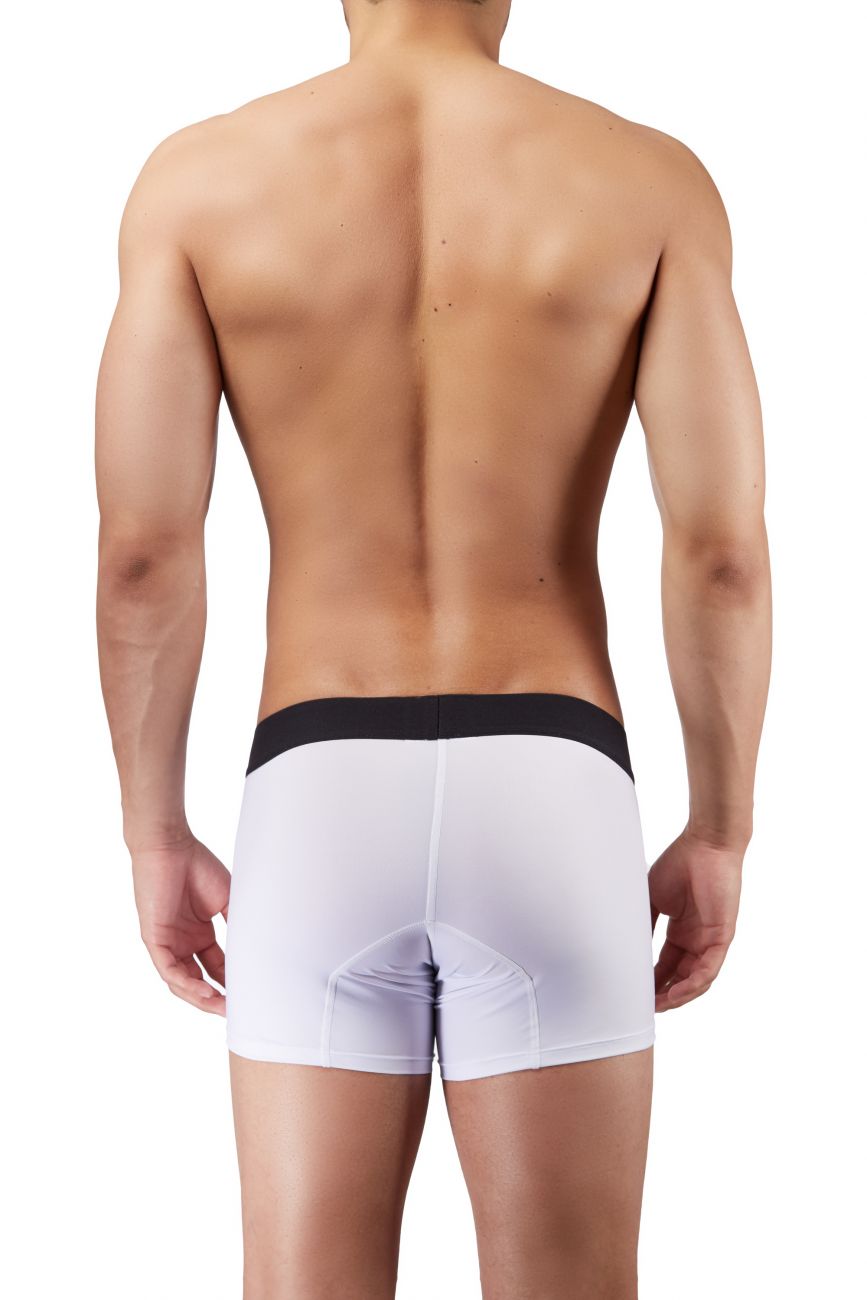 HAWAIR Men's Underwear 41948 Boxer Briefs Color White