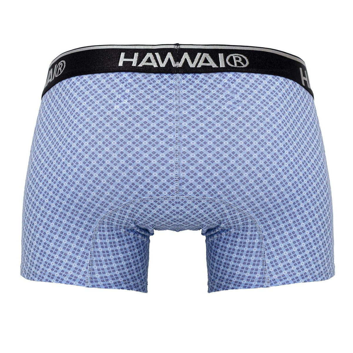 HAWAIR Men's Underwear 42421 Printed Trunks Color Blue
