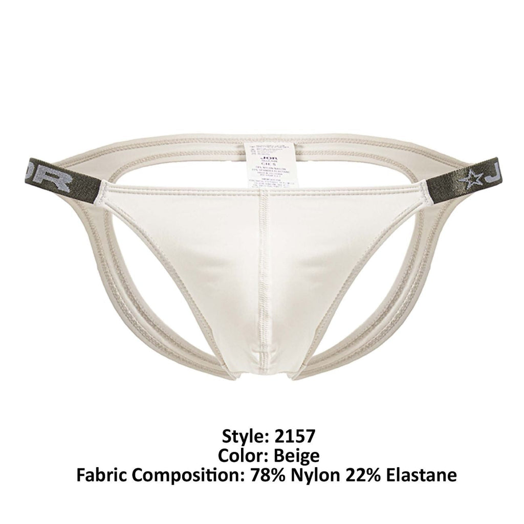 JOR Men's Underwear 2157 Eros Jockstrap Color Beige