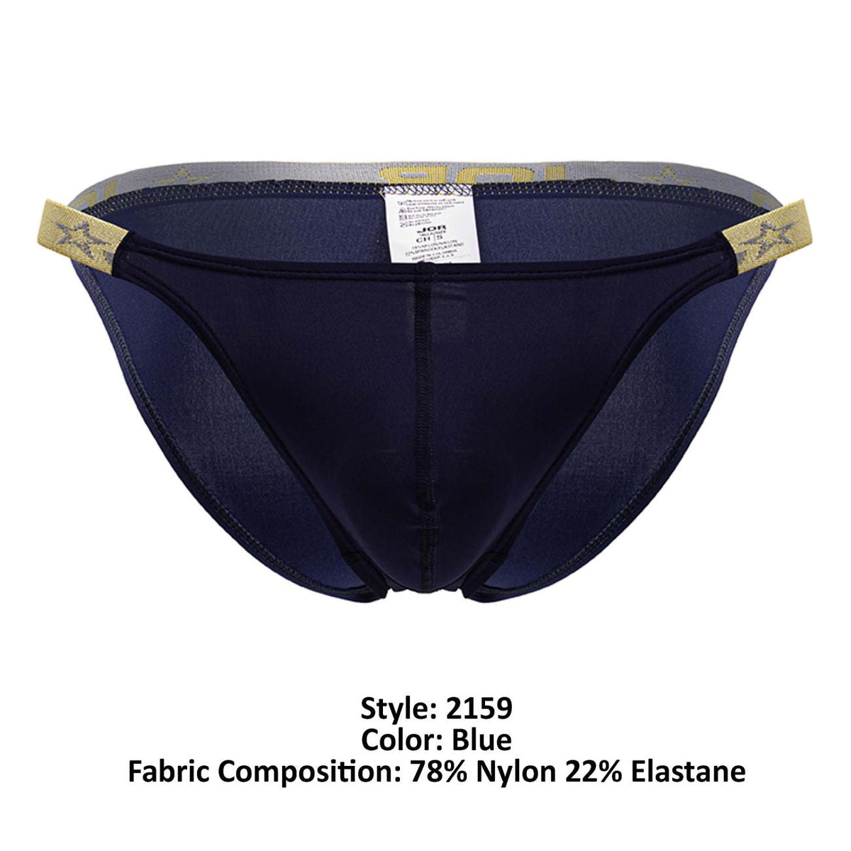 JOR Men's Underwear 2159 Ares Bikini Color Blue