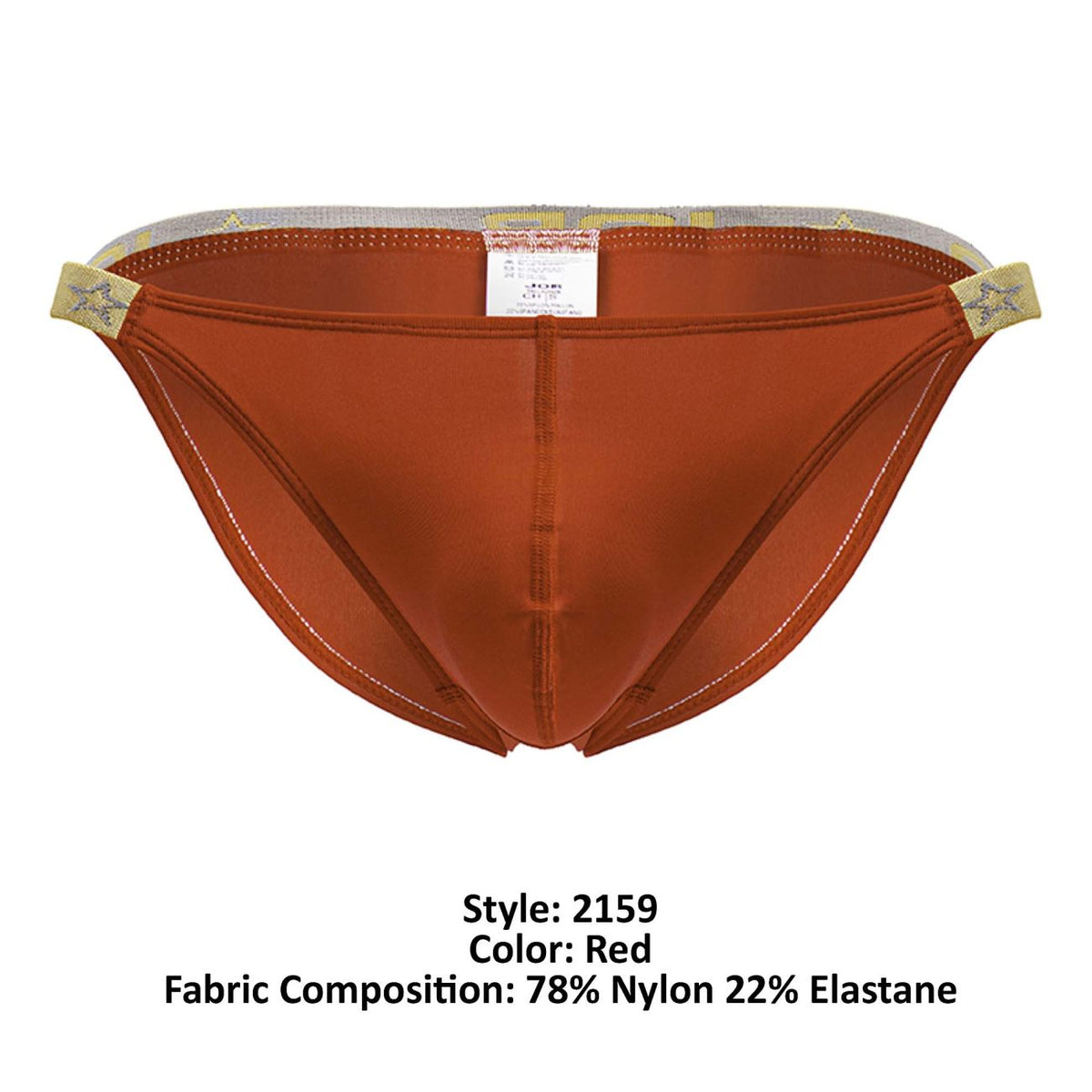 JOR Men's Underwear 2159 Ares Bikini Color Red