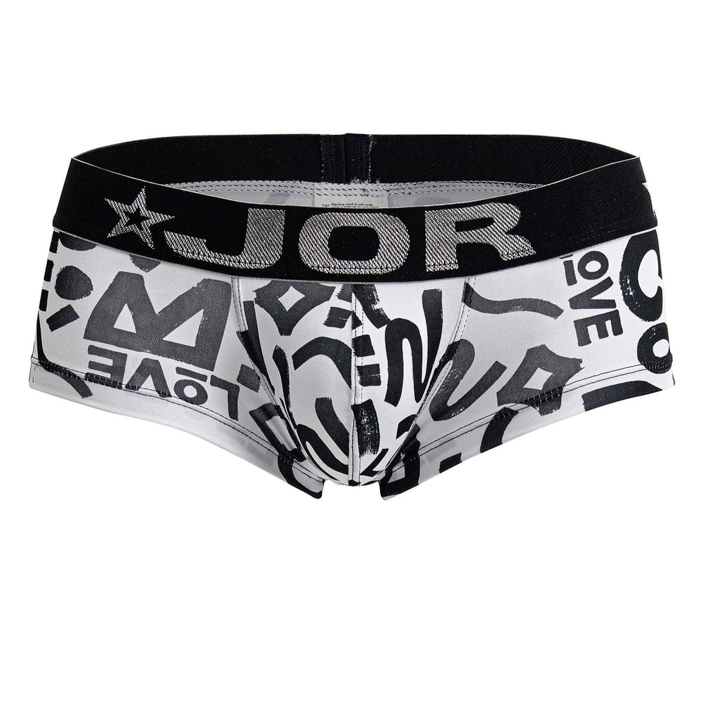JOR Men's Underwear 2185 Love Trunks Color Printed