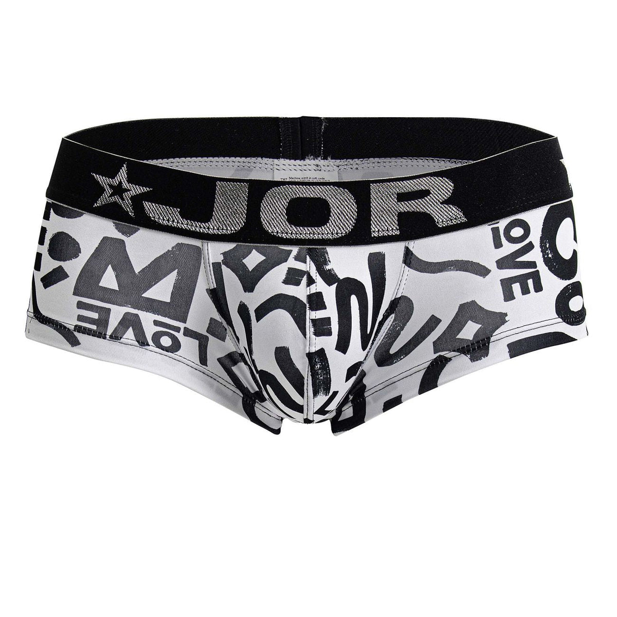 JOR Men's Underwear 2185 Love Trunks Color Printed