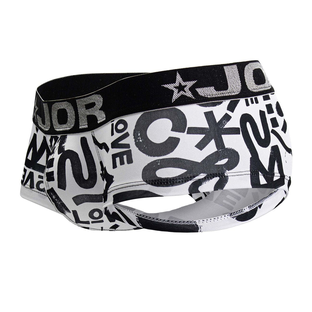 JOR Men's Underwear 2185 Love Trunks Color Printed