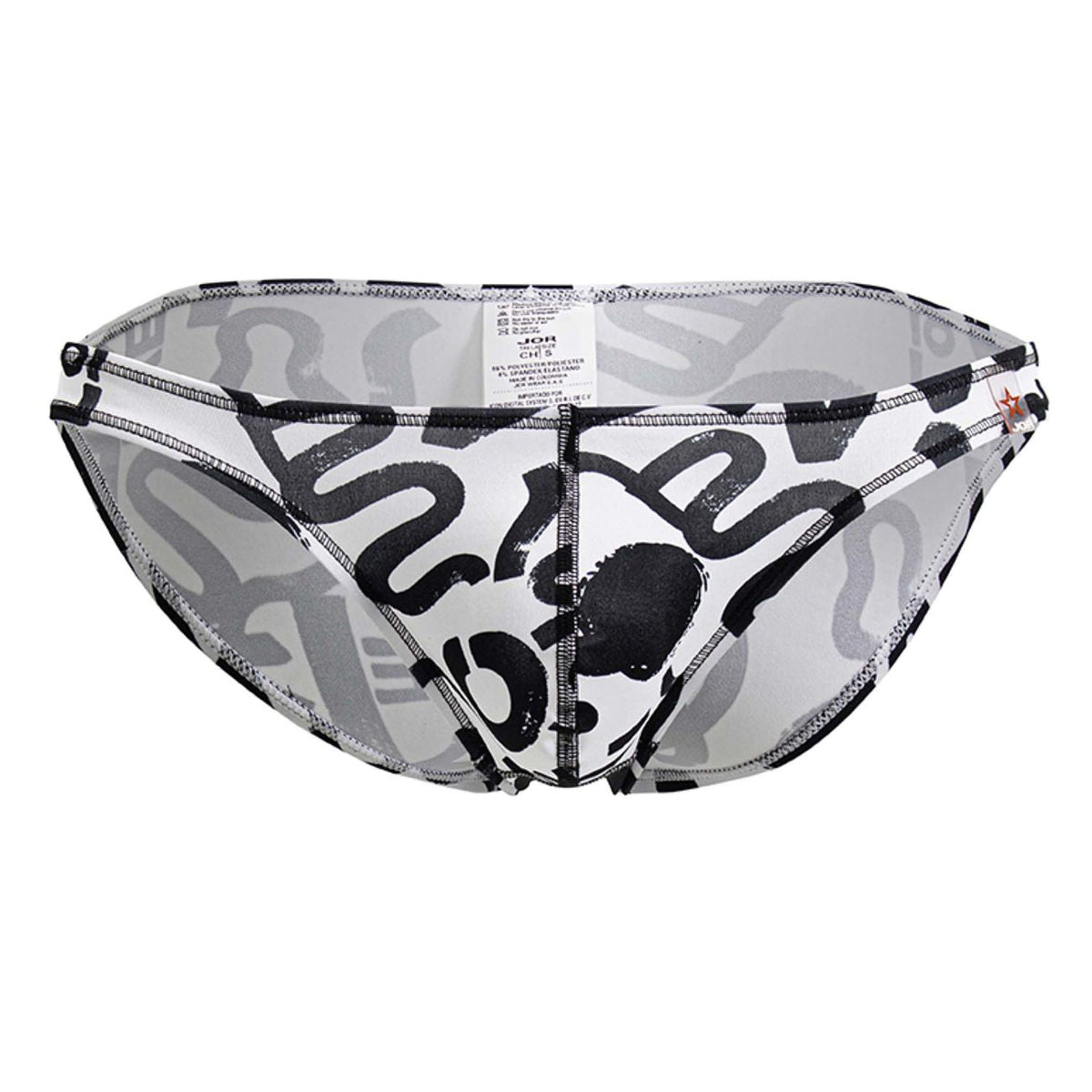 JOR Men's Underwear 2186 Love Bikini Color Printed
