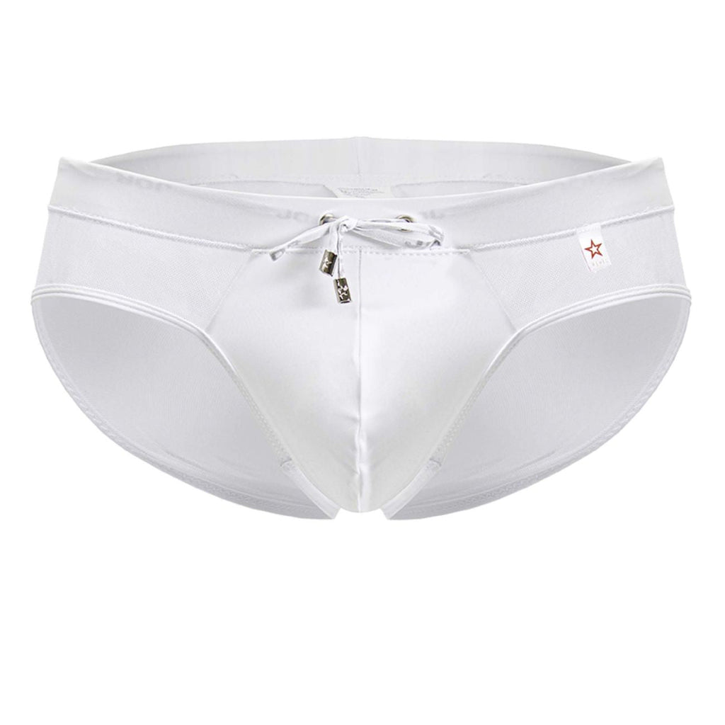 JOR Men's active and swimwear 2193 Mystic Swim Briefs Color White