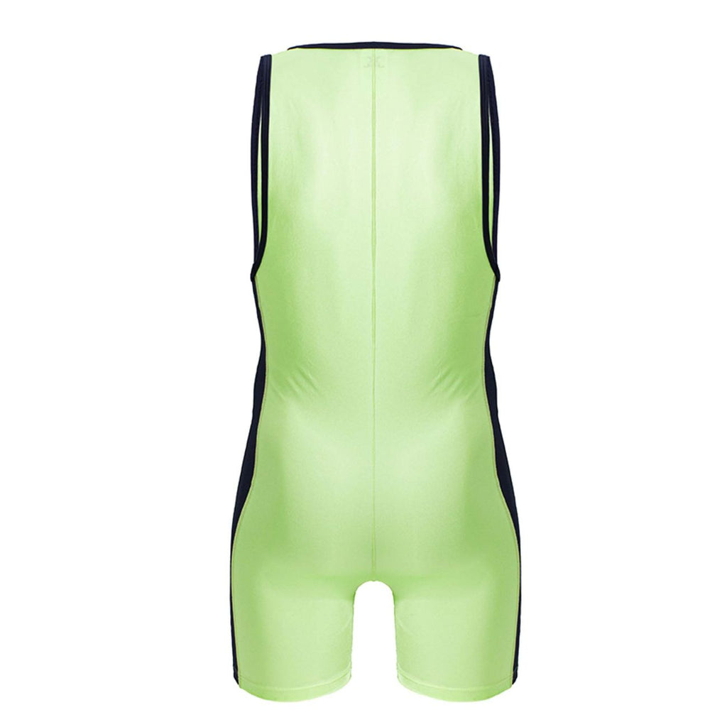 JOR Men's active and swimwear 2216 Fighter Bodysuit Color Green