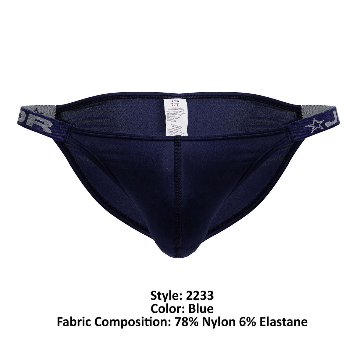JOR Men's Underwear 2233 Eros Bikini Color Blue