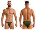 JOR Men's Underwear 2233 Eros Bikini Color Green