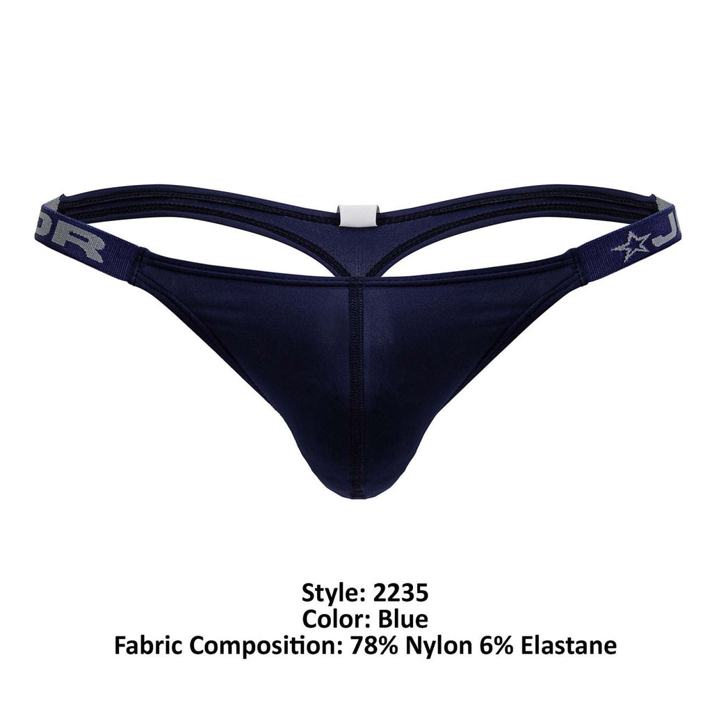 JOR Men's Underwear 2235 Eros Thongs Color Blue