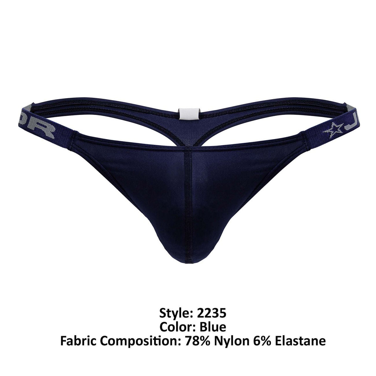 JOR Men's Underwear 2235 Eros Thongs Color Blue