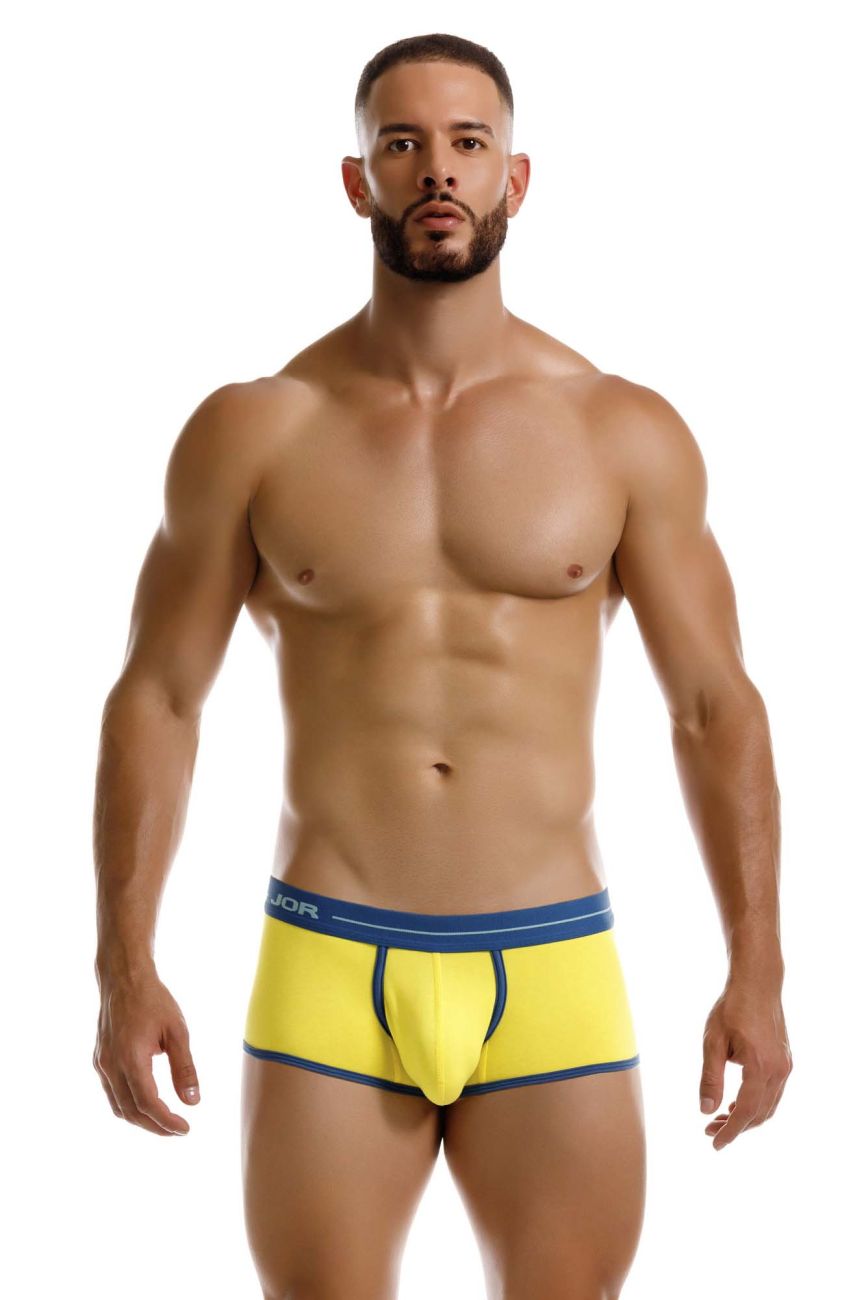 JOR Men's Underwear 2243 Astra Trunks Color Yellow