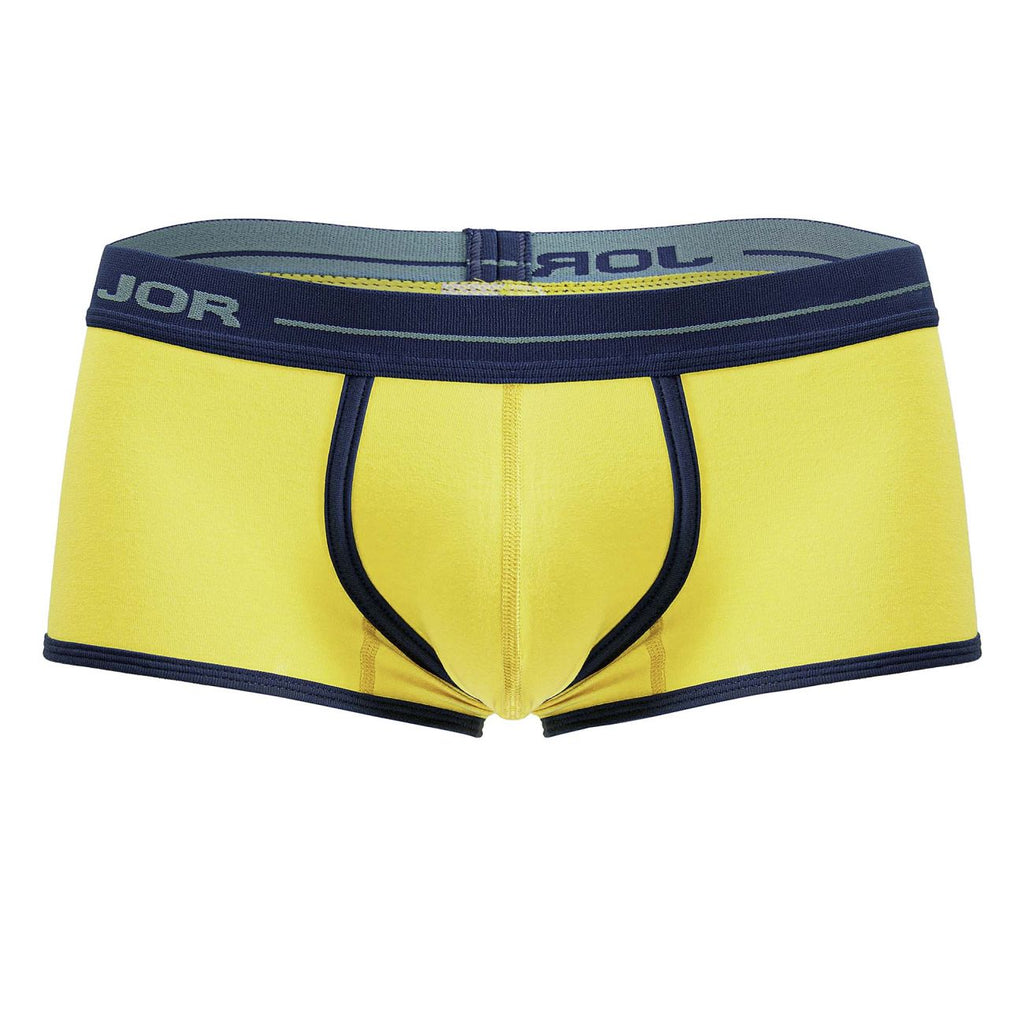 JOR Men's Underwear 2243 Astra Trunks Color Yellow