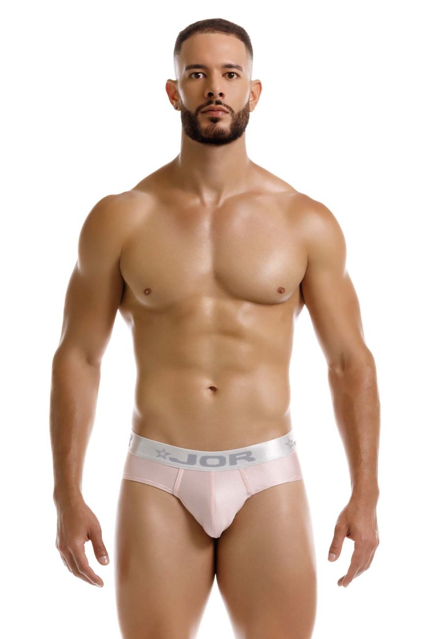 JOR Men's Underwear 2252 Bright Briefs Color Pink