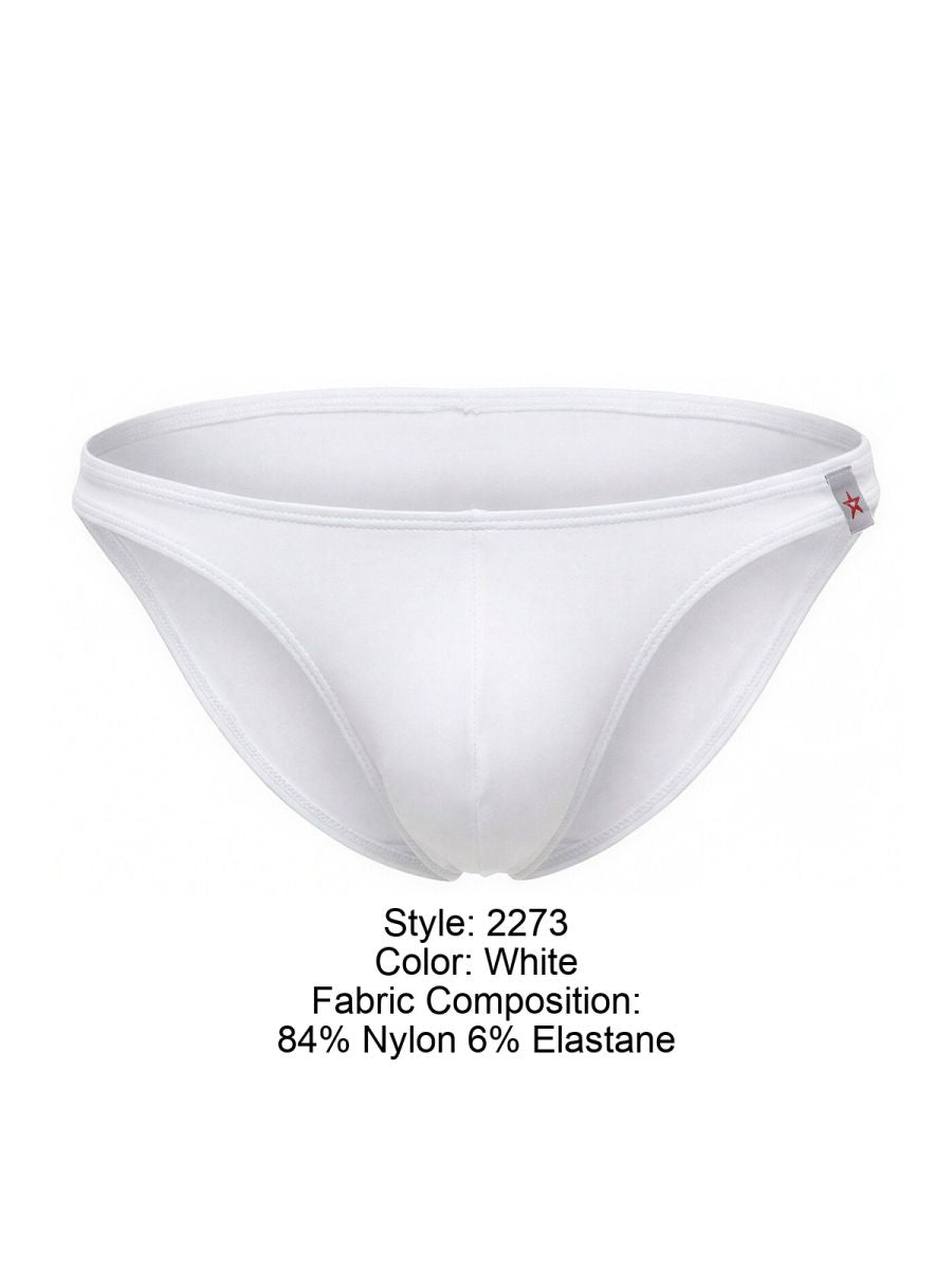 JOR Men's active and swimwear 2273 Travel Swim Bikini Color White