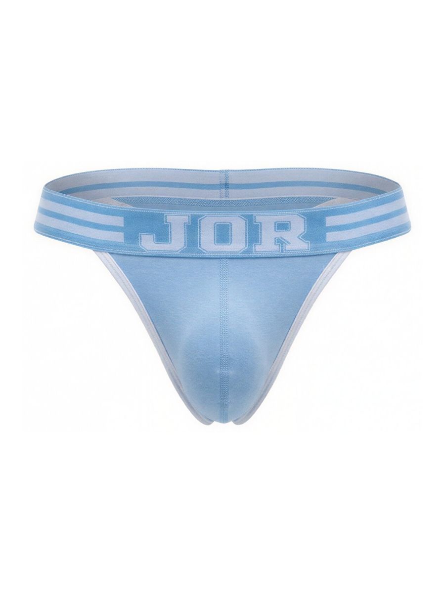 JOR Men's Underwear 2323 College Thongs Color Blue