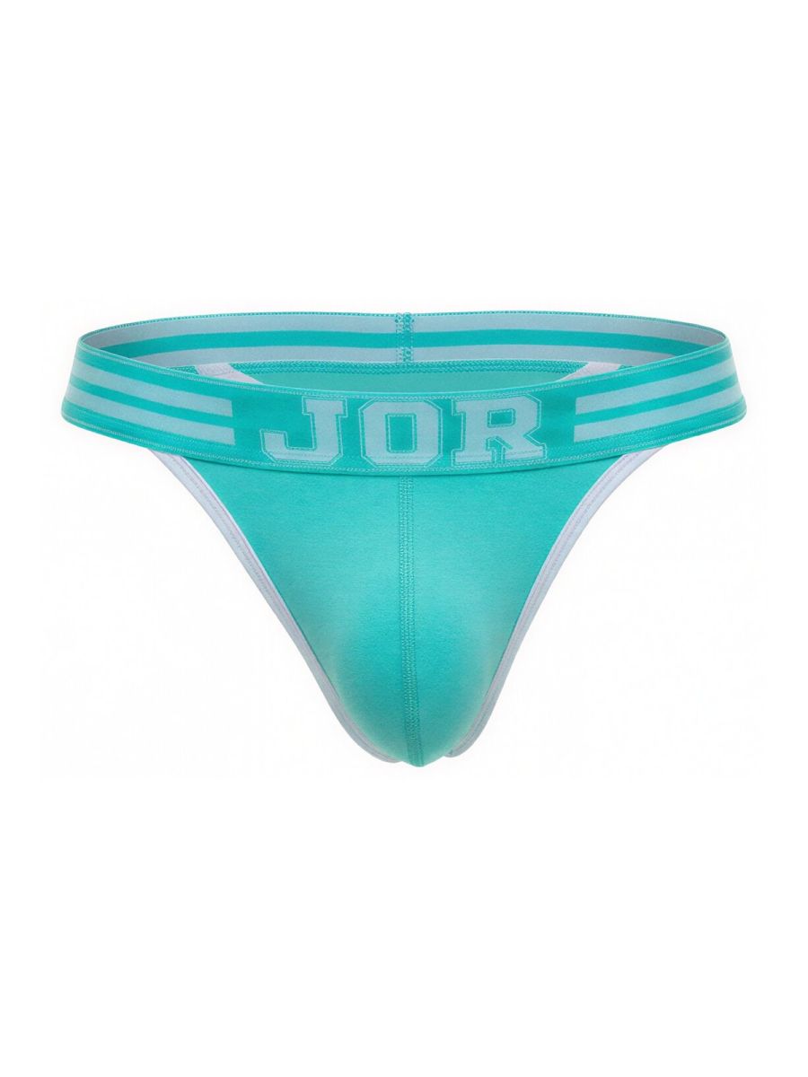 JOR Men's Underwear 2323 College Thongs Color Mint