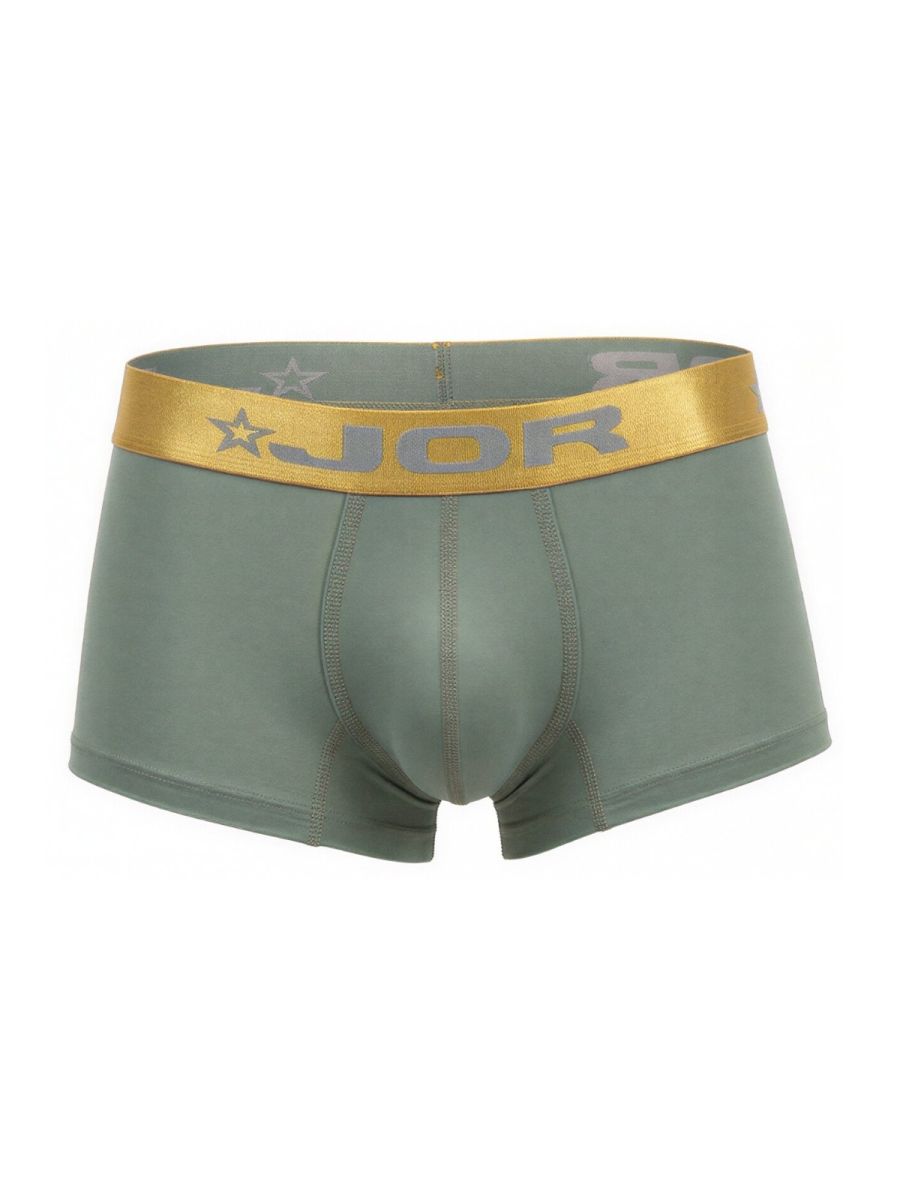 JOR Men's Underwear 2326 Soho Trunks Color Green